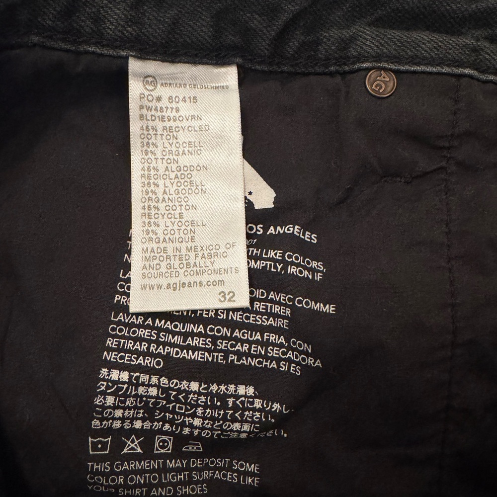 AG Adria Wide Leg Jeans in Overnight 32 - Picture 6 of 10